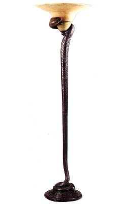 1925 Standing lamp Cobra  Edgar Brandt Daum