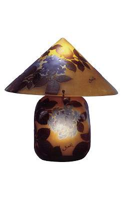 1910 Table lamp   Emile Galle