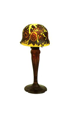 circa 1900 Table lamp   Muller Freres