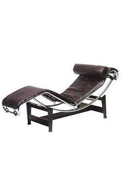 1928 Chaise longue  B306, LC4 Charlotte Perriand Pierre Jeanneret Charles Edouard Jeanneret dit Le Corbusier Cassina Thonet