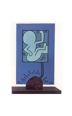 1989 Table lamp   Keith Haring Kreon
