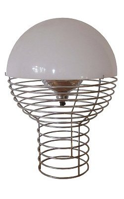 1969 Table lamp Wire  Verner Panton Luber
