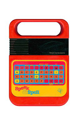 1978 Educational toy Speak and spell  Texas Instrument