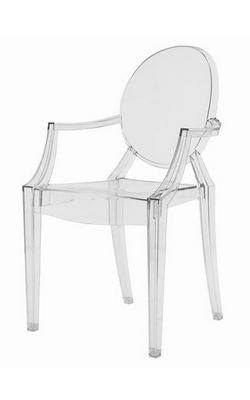 2005 Chair Louis Ghost  Philippe Starck Kartell